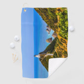 vuurtoren van Nugget Point, Nieuw-Zeeland Golfhanddoek (Insitu)