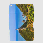 vuurtoren van Nugget Point, Nieuw-Zeeland Golfhanddoek (Voorkant)
