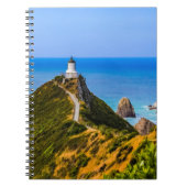vuurtoren van Nugget Point, Nieuw-Zeeland Notitieboek (Voorkant)