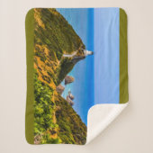 vuurtoren van Nugget Point, Nieuw-Zeeland Sherpa Deken (Voorkant)