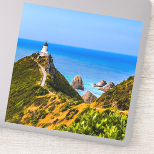 vuurtoren van Nugget Point, Nieuw-Zeeland Sticker