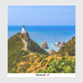 vuurtoren van Nugget Point, Nieuw-Zeeland Sticker (Vel)