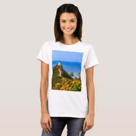 vuurtoren van Nugget Point, Nieuw-Zeeland T-shirt
