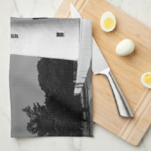 Vuurtoren van Ocracoke Theedoek (Quarter Fold)