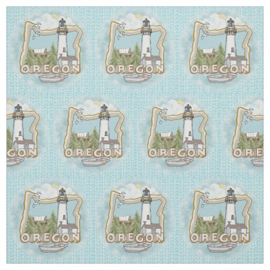 vuurtoren van Oregon Stof (Swatch)