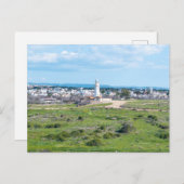 Vuurtoren van Paphos, Cyprus Briefkaart (Voorkant / Achterkant)