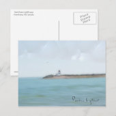 vuurtoren van Parrsboro Briefkaart (Voorkant / Achterkant)