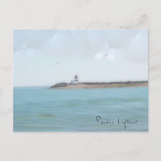 vuurtoren van Parrsboro Briefkaart (Voorkant)