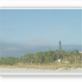Vuurtoren van Pensacola aan het strand Sticker (Voorkant)