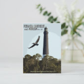 vuurtoren van Pensacola en museum Briefkaart (Staand voorkant)