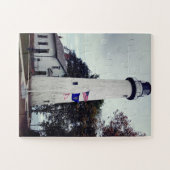 vuurtoren van Pointe Aux Barques in Michigan Legpuzzel (Horizontaal)