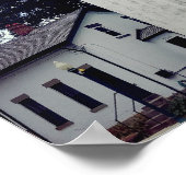 Vuurtoren van Pointe aux Barques in Michigan Poster (Hoek)