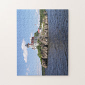 vuurtoren van Pomham Rocks, Rhode Island Legpuzzel (Verticaal)