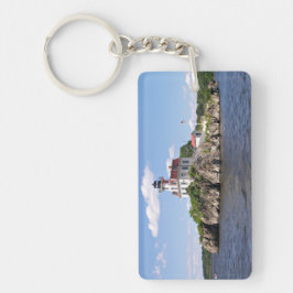 vuurtoren van Pomham Rocks, Rhode Island Sleutelhanger