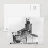 Vuurtoren van Port Austin Briefkaart (Voorkant / Achterkant)