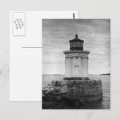 Vuurtoren van Portland Breakwater Briefkaart (Voorkant / Achterkant)