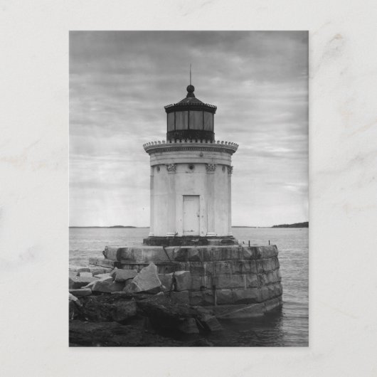 Vuurtoren van Portland Breakwater Briefkaart (Voorkant)