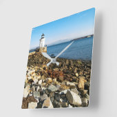 Vuurtoren van Portland Breakwater, Maine Vierkante Klok (Hoek)