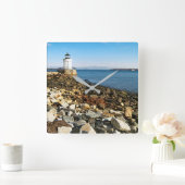 Vuurtoren van Portland Breakwater, Maine Vierkante Klok (Huis)