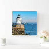 Vuurtoren van Portland Breakwater, Maine Vierkante Klok (Huis)