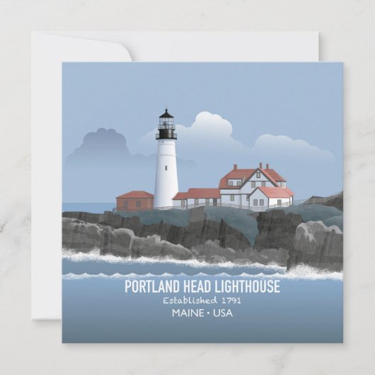 Vuurtoren van Portland Head (Voorkant)