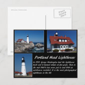 Vuurtoren van Portland Head Briefkaart (Voorkant / Achterkant)