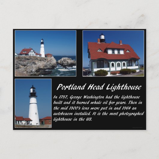 Vuurtoren van Portland Head Briefkaart (Voorkant)