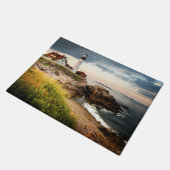 Vuurtoren van Portland Head | Kaap Elizabeth, ik Deurmat (Schuin)