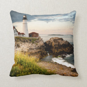 Vuurtoren van Portland Head   Kaap Elizabeth, ik Kussen