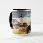 Vuurtoren van Portland Head | Kaap Elizabeth, ik Mok (Voorkant links)