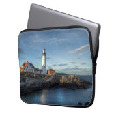 Vuurtoren van Portland Head Laptop Sleeve (Voorkant Links)