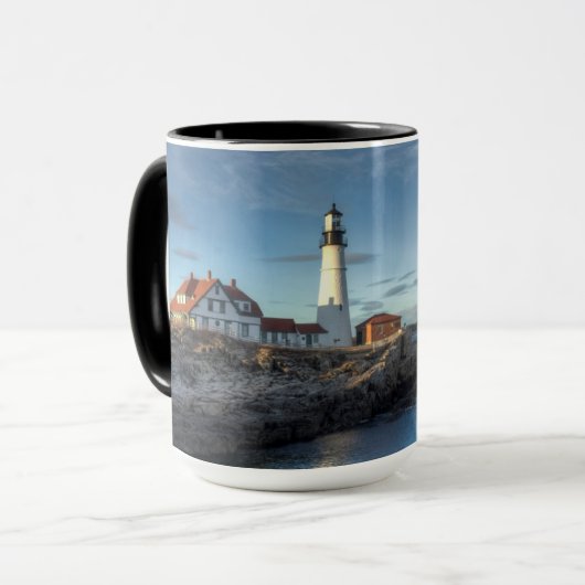 Vuurtoren van Portland Head Mok (Voorkant links)