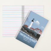 Vuurtoren van Portland Head Notitieboek (Binnen)