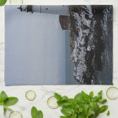 Vuurtoren van Portland Head Theedoek (Gevouwen)