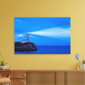 vuurtoren van Portocolom Canvas Afdruk (Insitu (Woonkamer))