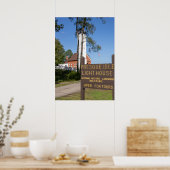 Vuurtoren van Presque Isle Poster (Keuken)
