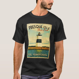 Vuurtoren van Presque Isle T-shirt