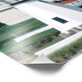 vuurtoren van Prudence Island Foto Afdruk (Hoek)