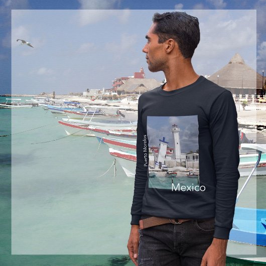 vuurtoren van Puerto Morelos T-shirt