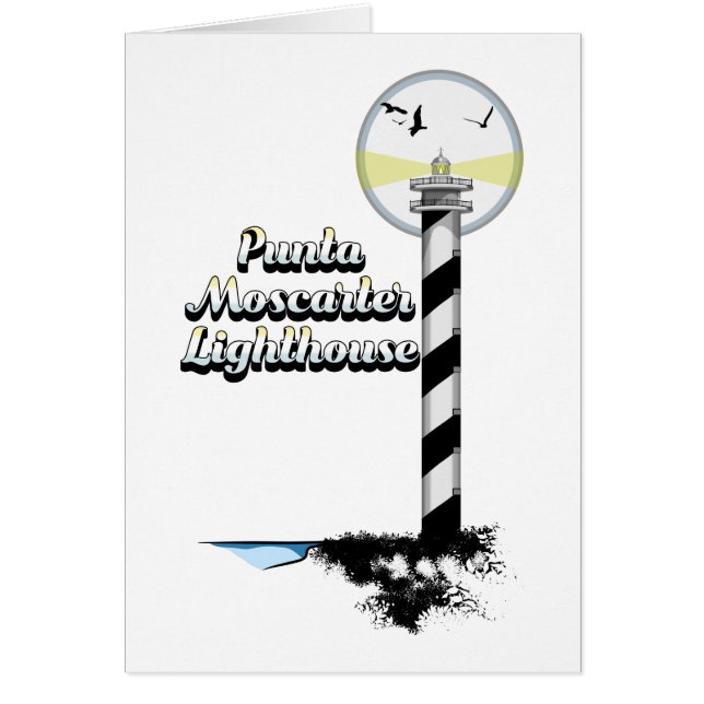 Vuurtoren van Punta Moscarter (Voorkant)