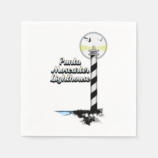 Vuurtoren van Punta Moscarter Servet (Voorkant)