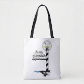 Vuurtoren van Punta Moscarter Tote Bag (Voorkant)