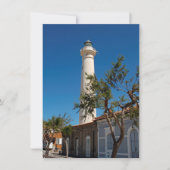 vuurtoren van Punta Secca, Sicilië, Italiaanse kaa (Voorkant)