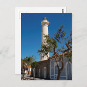 vuurtoren van Punta Secca, Sicilië, Italië Briefkaart (Voorkant / Achterkant)