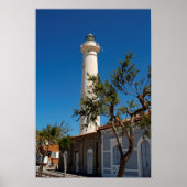 vuurtoren van Punta Secca, Sicilië, Italië Poster (Voorkant)