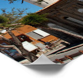 vuurtoren van Punta Secca, Sicilië, Italië Poster (Hoek)