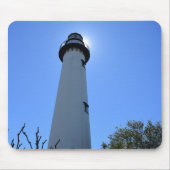 vuurtoren van Saint Simons Island Muismat (Voorkant)