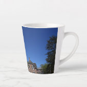 Vuurtoren van Saint Simons Island, opgericht op ee Latte Mok (Rechts)