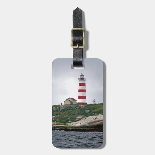 Vuurtoren van Sambro Island Bagagelabel (Voorkant verticaal)