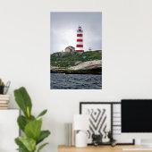 Vuurtoren van Sambro Island Poster (Thuiskantoor)